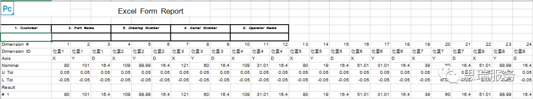 富彩三坐标PC-DMIS 2019 EXCEL模块详解(图6)